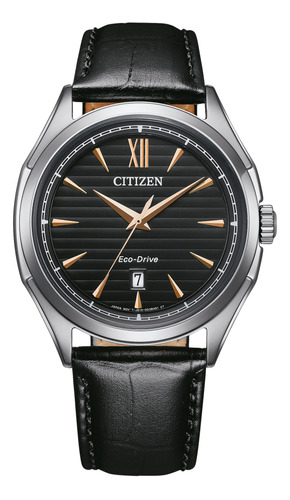 Reloj Citizen Aw175018e Para Hombre Triple Manecilla Fecha