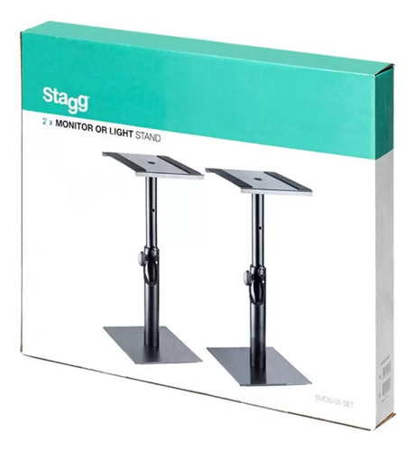 Par De Soporte Monitores De Estudio Stagg Smos05set