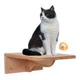 Repisa Para Gatos En Madera De Pino Grande 