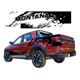 Calca Calcomanía Sticker Splash Para Chevrolet Montana