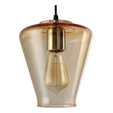 Colgante 1 Luz Vintage Antique Bronce Apto Led E-27