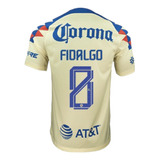 Jersey Local Playera Álvaro Fidalgo 8 Azul Crema 2023/2024
