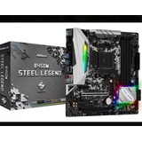 Board Steel Legend B450 Con Procesador Amd 3000g Y 8gb Mem.