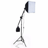 Braço Girafa Boom Arm Contrapeso Softbox Quadruplo Foto Vide