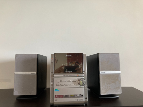 Panasonic Sa-pm18 Minicomponente Fm/am Cd Casette 7/10