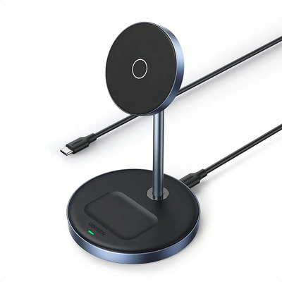 Ugreen Soporte Cargador 2 En 1 Magsafe Carga Inalambrica Negro | Envío gratis