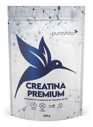Creatina Premium Creapure - Puravida 300g
