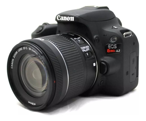 Kit Câmera Canon Sl2, Lentes 18-55m, 24m, Canon E 50m Yongnu