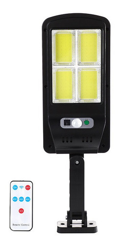 Reflector Lampara Solar Led Luz Exterior Jardin Potente D03