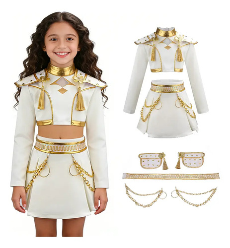 Disfraz Cosplay Zoey K-pop Para Niñas, Idol Anime Fiesta | Envío gratis