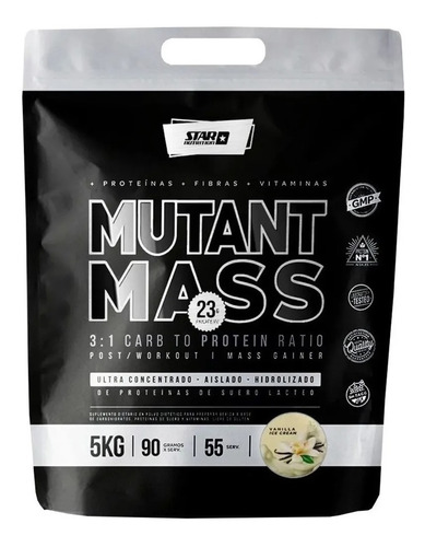 Mutant Mass 5 Kg Star Nutrition Ganador Peso Con Proteina