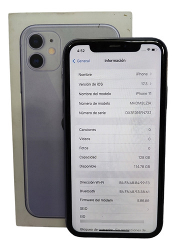 Telefono Celular Apple A2221 iPhone 11