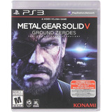 Metal Gear Solid V Ground Zeroes - Ps3 Físico Usado