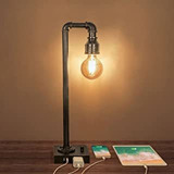 Lámpara De Mesa Industrial Regulable Vintage Lámpara De  Alm