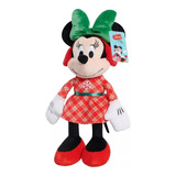 Peluche Minnie Mouse Grande Navidad Original