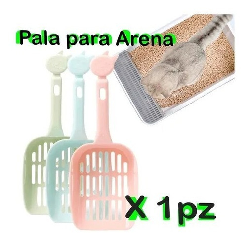 Pala Para Arenero Gatos Limpiador Fácil Recogedor