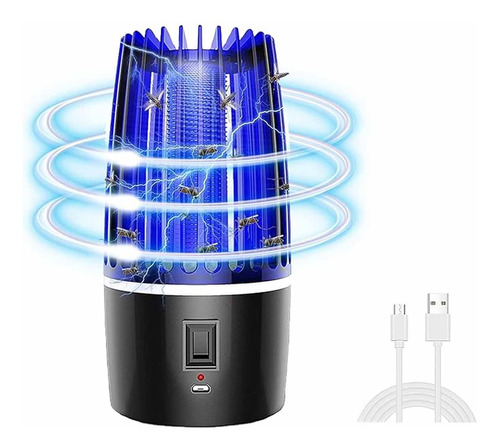 Repelente De Mosquitos Usb Portátil, Choque Multifuncional