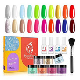 Esmalte De Uñas - Beetles Dip Powder Nail Kit Starter, 20 Co