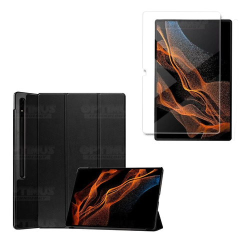 Kit Vidrio Y Forro Tablet Samsung Galaxy Tab S8 Ultra 14.6 