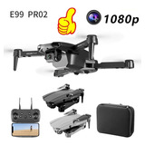 E99 Pro 2 Rc Drone Com Câmera 1080p E 2 Baterias