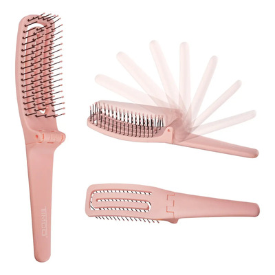 Cepillo Cabello Plegable Compacto Cerdas Suaves Delgadas Ideal para viaje C6120 Timco | MercadoLibre
