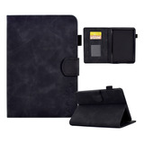 Funda De Piel Negra Para Tablet Amazon Kindle Paperwhite 5