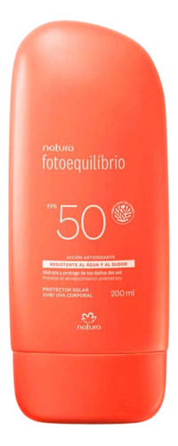 Protector Solar Fps 50 Fotoequilibrio Natura