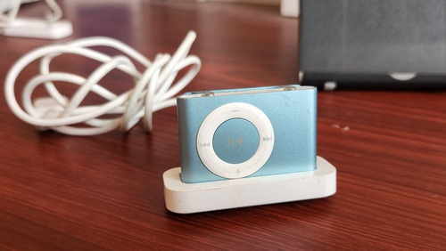 iPod Shuffle 2gen Apple Azul Celest 1gb Impecable Colección 