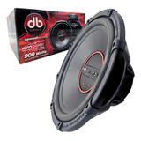 Subwoofer 12 PLG 900w Doble Bobina Db Drive Spx12d4 #1pz