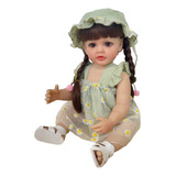 Muñeca De Vinilo De Silicona Suave Reborn, 55 Cm, Para Niña