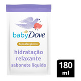 Sabonete Líquido Glicerina Baby Dove Hidrata Relaxante180ml