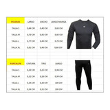 Conjunto Primera Capa Polera Dry Fit +pantalón Uv Geoutdoor