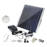 Fuente De Energía Solar 15w Panel Solar + Kit De Bomba De