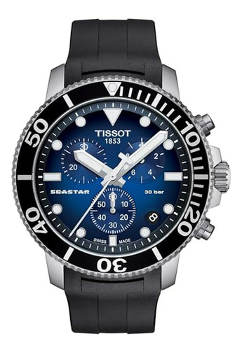 Reloj Casual De Acero Inoxidable Tissot Seastar 660