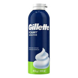 Gillette Espuma De Afeitar Foamy Sensitive 312g
