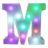 Luces Led Coloridas Con Letras Para Marquesina Con Barra Rem