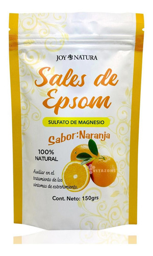Sal De Epsom (sulfato De Magnesio) 150 Grs Joy Natura