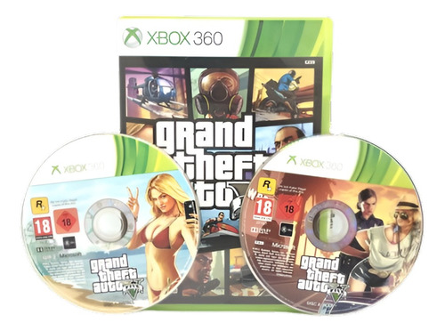 Gta Grand Theft Auto V  Standard Edition  Xbox 360 Físico