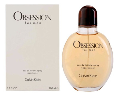 Perfume Calvin Klein Obsession 200ml E Toil Para Hombre 