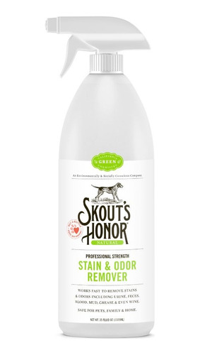 Skout Honor Quita Manchas Y Olor 1035ml Perro Mascotas