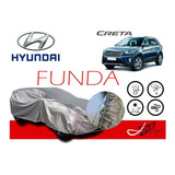 Funda Cubierta Lona Afelpada Cubre Hyundai Creta 2017-18