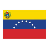 Bandera Venezuela 1mtr X 1.5mtrs Poliester Estampado.