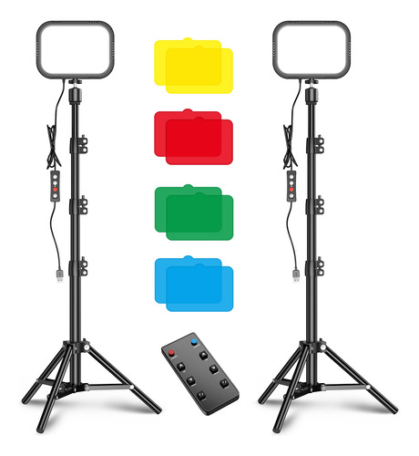 Lámpara De Fotografía, Vídeo Remoto, Filtros En Color Apl-fl