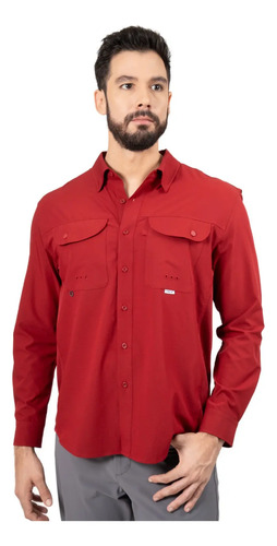 Camisa Signature Maja® Manga Larga Tinta Para Hombre | Meses sin interés