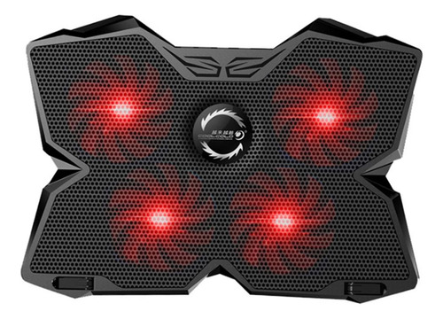 Gaming Laptop Cooling Pad 12-17 '' Pulgadas 4-fan Notebook