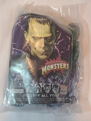 Frankenstein Universal Monsters Burger K No Remco Mego Ahi