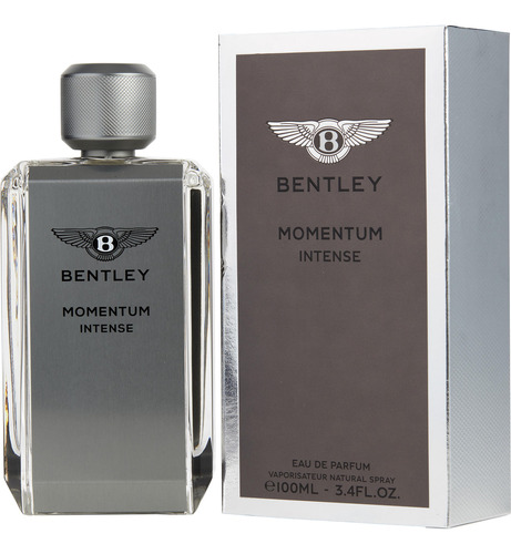 Perfume En Aerosol Bentley Momentum Intense, 100 Ml