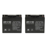 Batería De 12 V 18 Ah Ups Sustituye Werker Wka12 - 18 Nb - 2