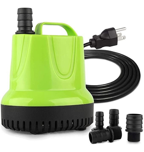 Bomba De Agua Sumergible De 4.5 M, 100w Y 4500l/h P/pecera