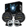 1 Par De Faros Antiniebla Led Para Hummer H2 H3 2004-2009